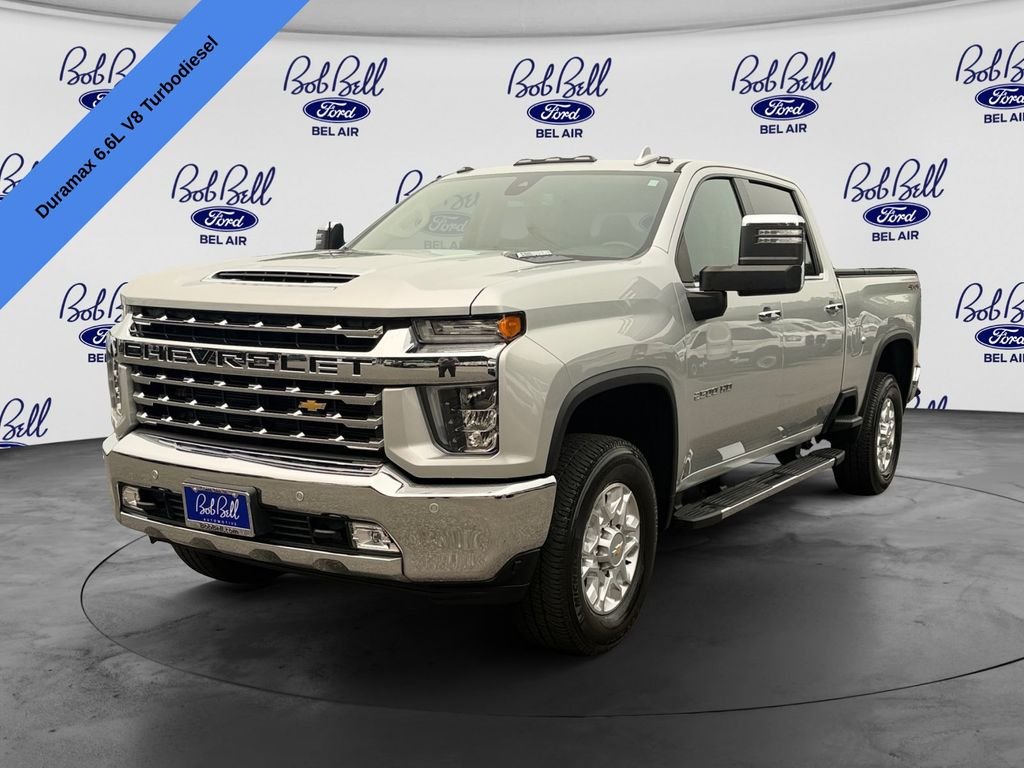 Used 2022 Silver Ice Metallic Chevrolet LTZ image 3