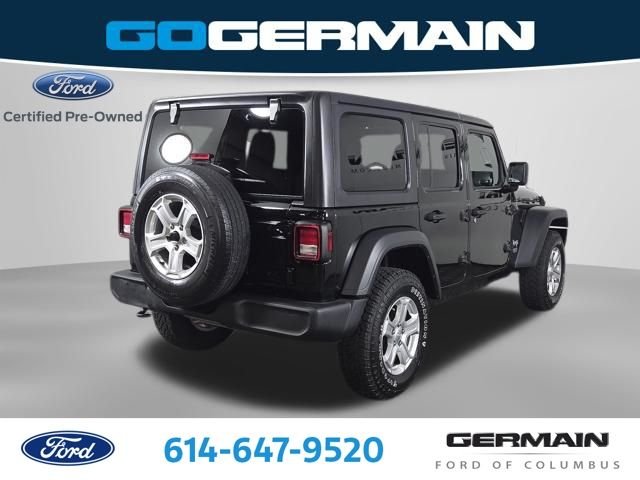 Certified Used 2019 Black Clearcoat Jeep Unlimited Sport S image 7