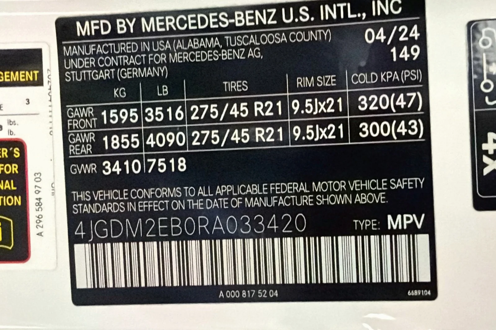 Certified Used 2024 Polar White Mercedes-Benz 450 image 25