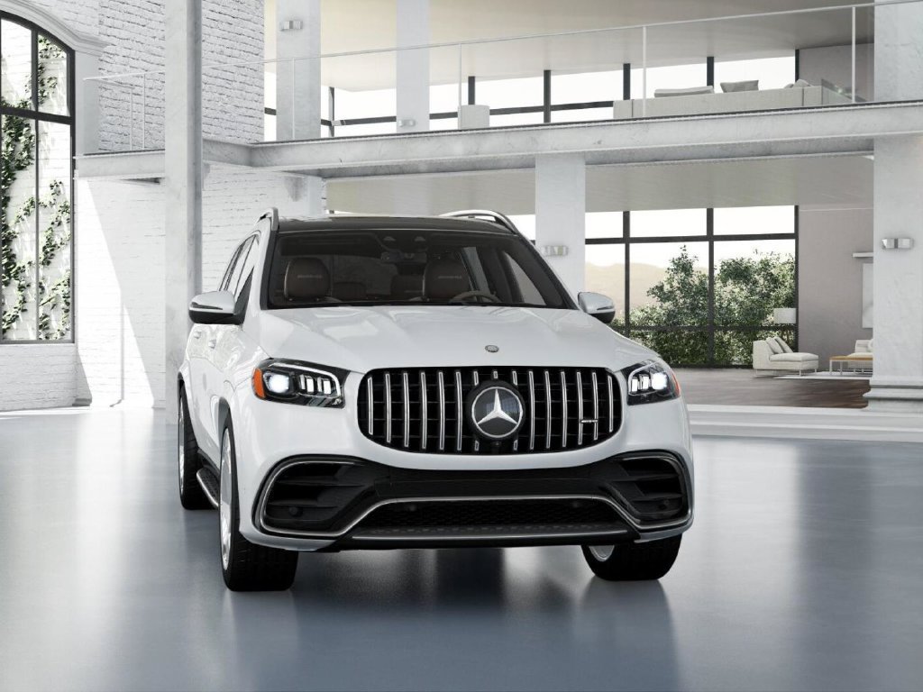 New 2026 MANUFAKTUR Moonlight White Metallic Mercedes-Benz AMG® GLS 63 4MATIC+ SUV image 50
