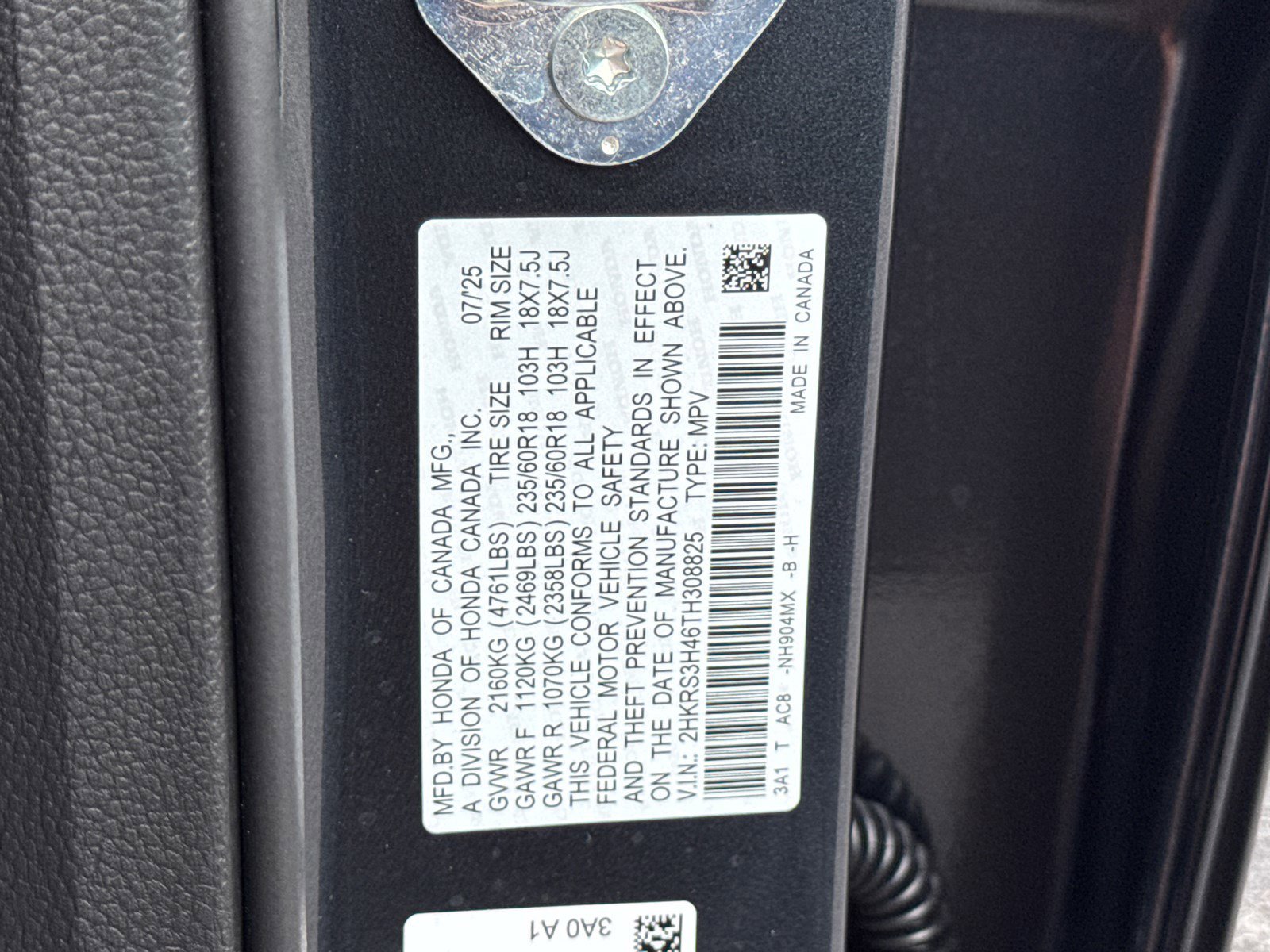 New 2026 Meteorite Gray Metallic Honda EX image 26