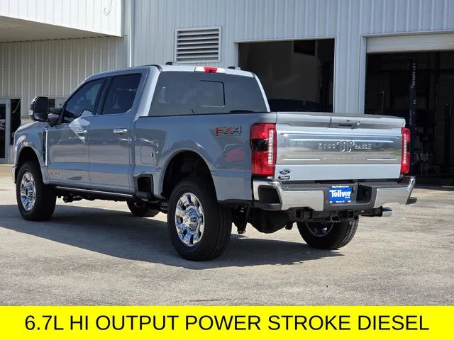 New 2026 Glacier Gray Metallic Tri-Coat Ford F-250® King Ranch® image 4