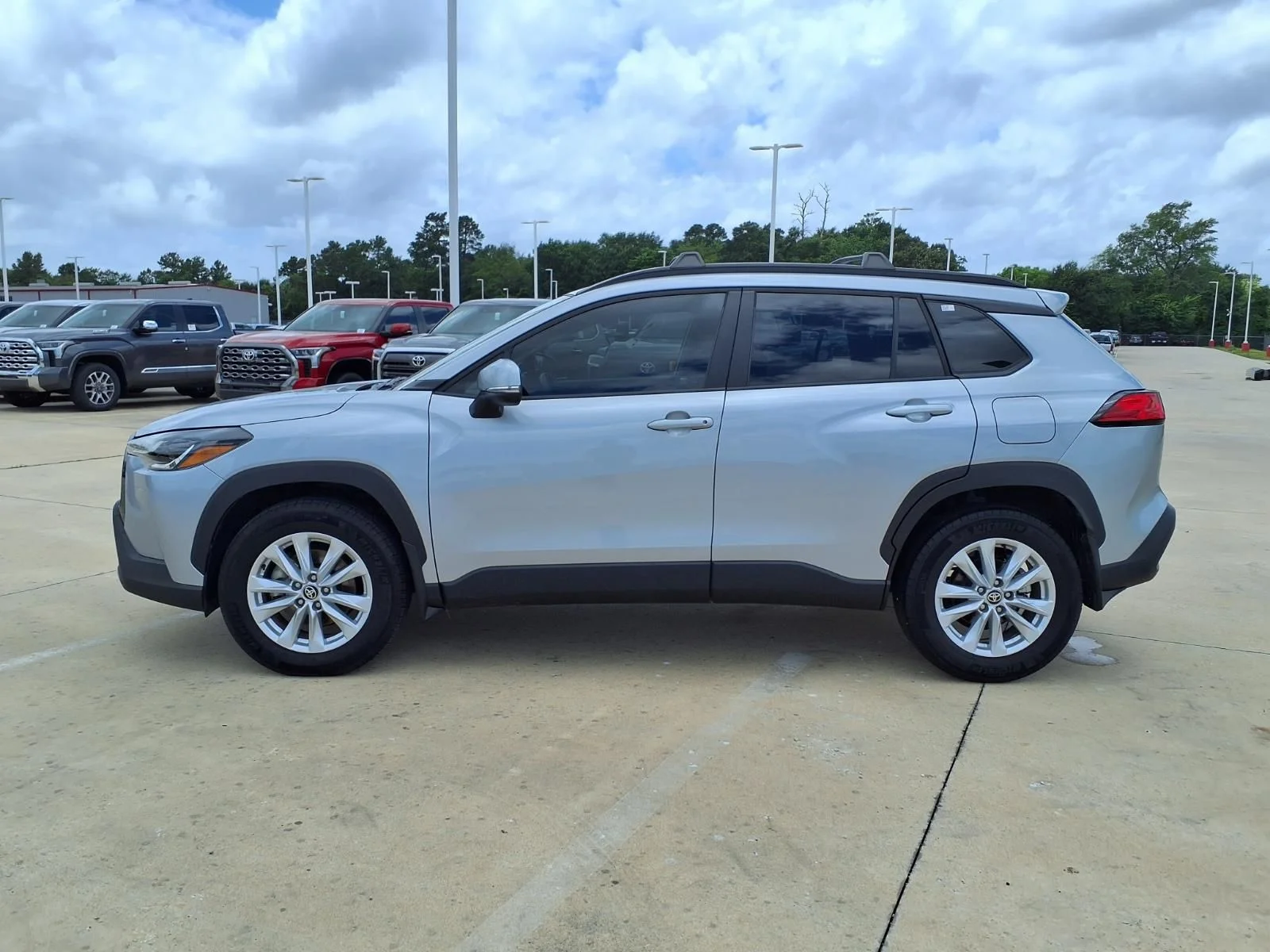 Certified Used 2024 Silver Toyota LE image 9