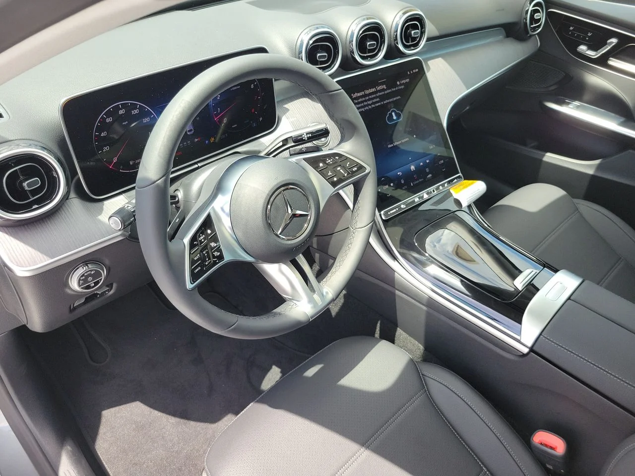 New 2026 Selenite Grey Metallic Mercedes-Benz C 300 image 18