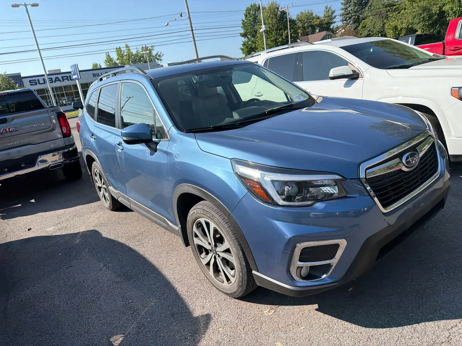 Used 2021 Horizon Blue Pearl Subaru Limited image 14