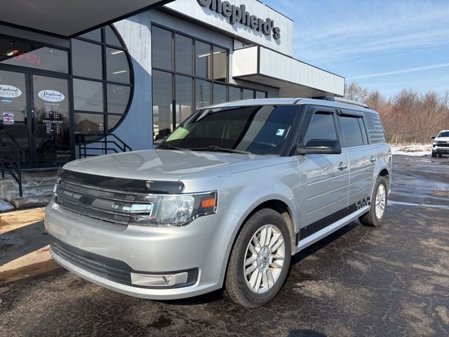 Used 2015 Ford Flex SEL with VIN 2FMGK5C82FBA22849 for sale in Auburn, IN