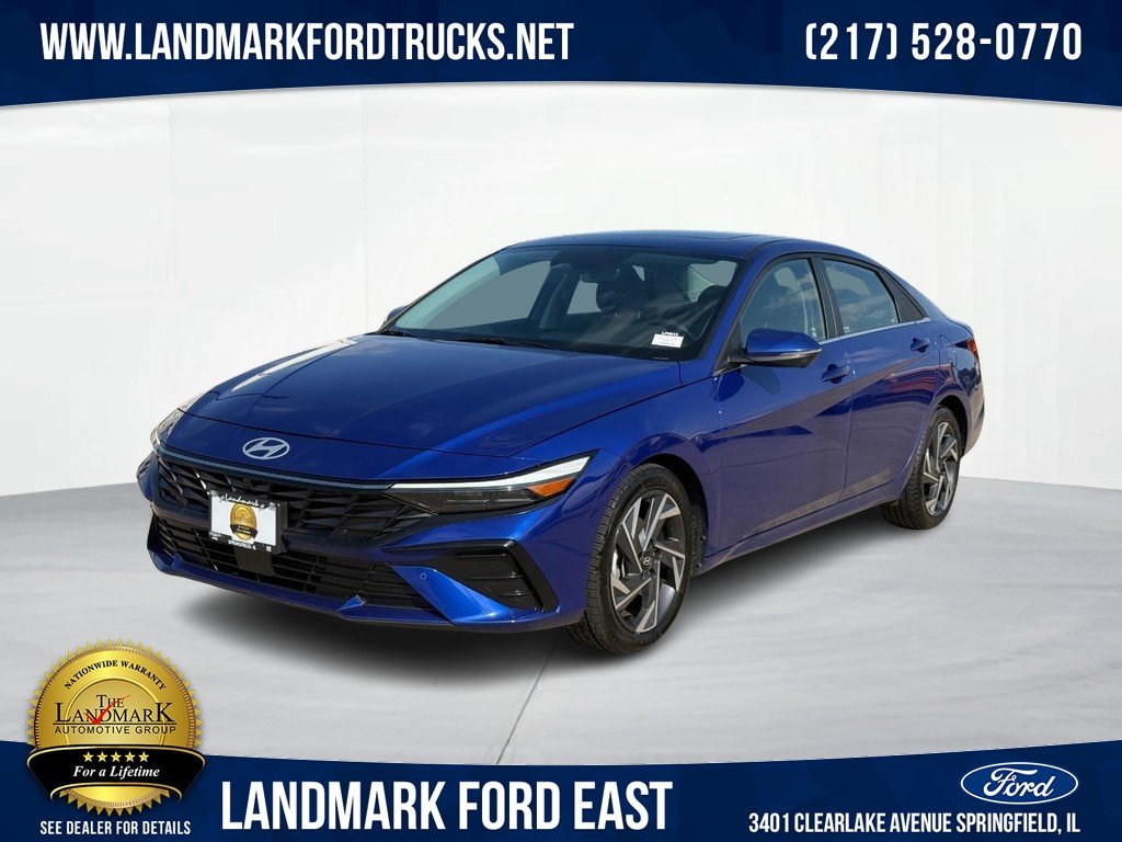 Used 2024 Intense Blue Hyundai Limited IVT image 1
