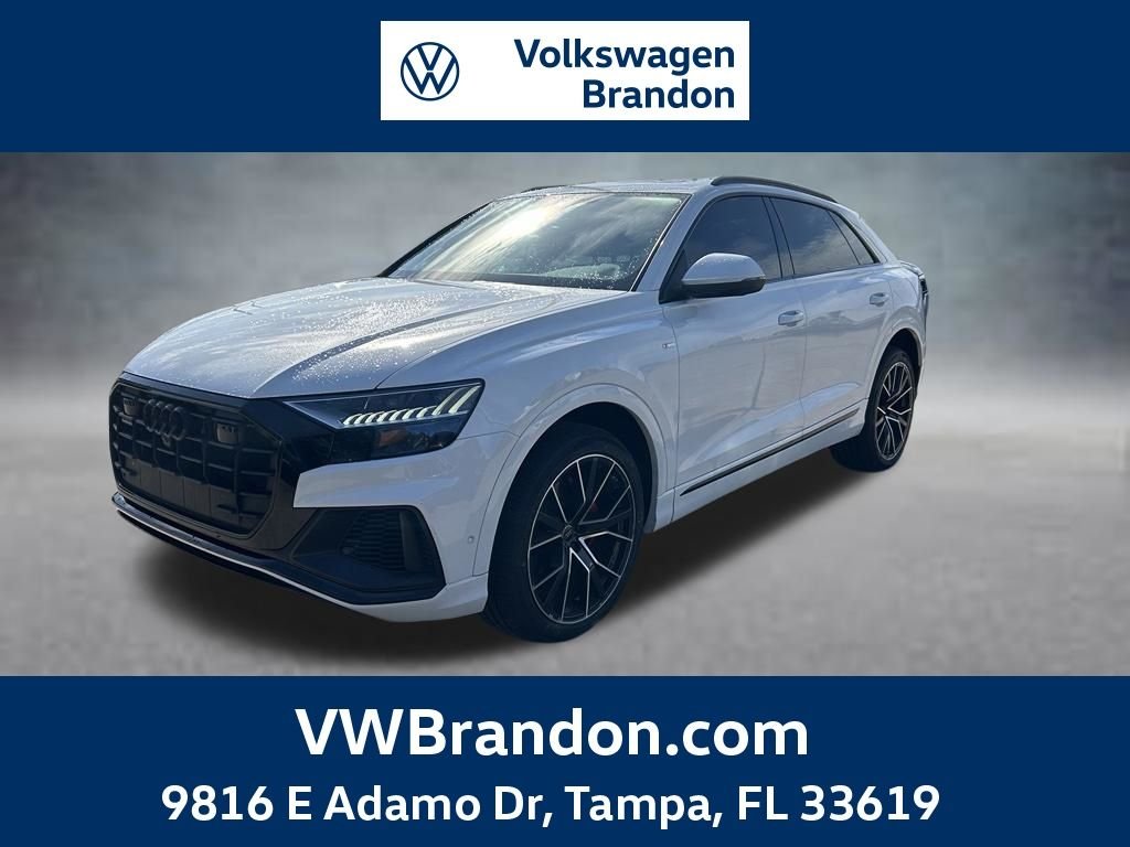 Used 2023 White Audi 55 Premium Plus image 1