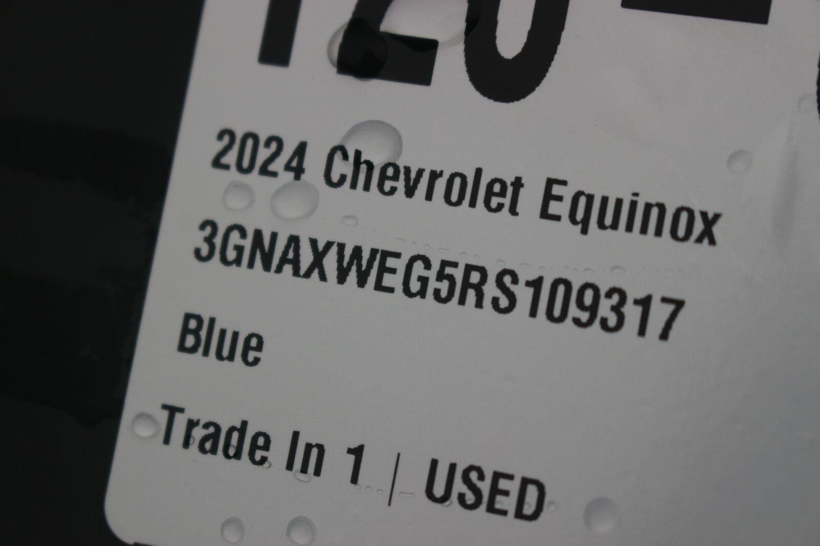 Used 2024 Riptide Blue Metallic Chevrolet RS image 40