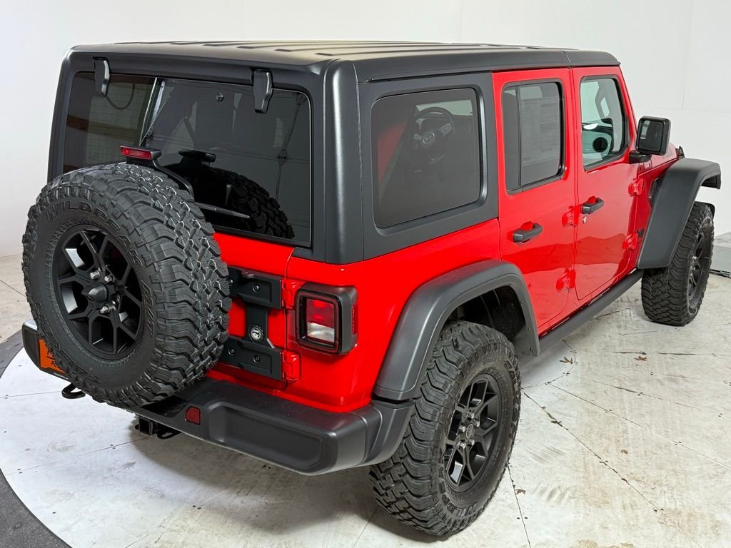New 2026 Firecracker Red Clear-Coat Exterior Paint Jeep Willys image 7