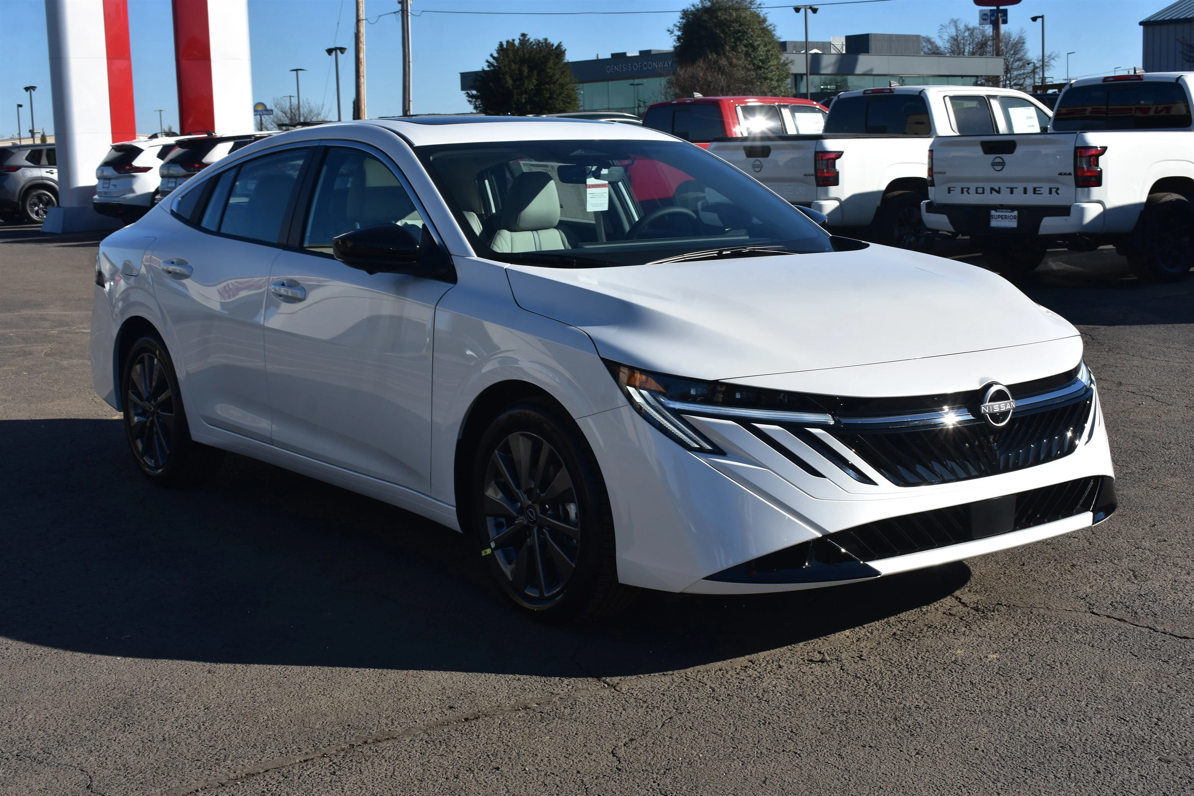 New 2026 Aspen White Tricoat Nissan SL image 3