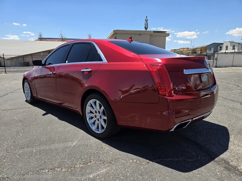 Used 2014 Red Obsession Tintcoat Cadillac Luxury RWD image 3