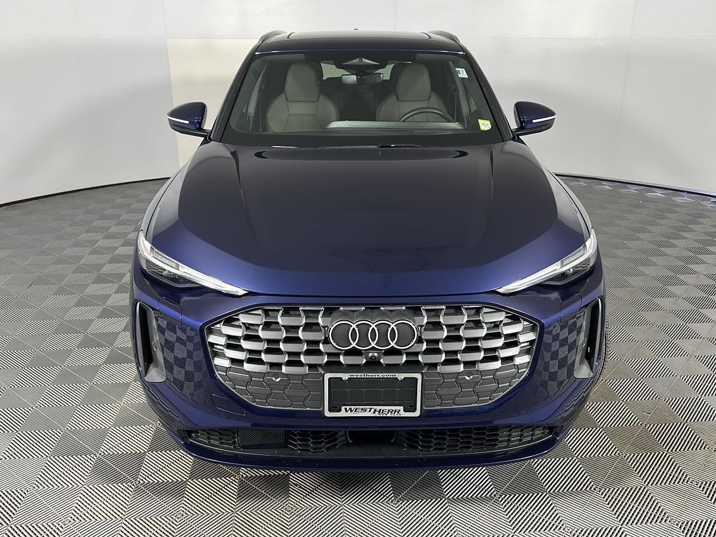 Used 2025 Navarra Blue Metallic Audi Premium Plus image 2