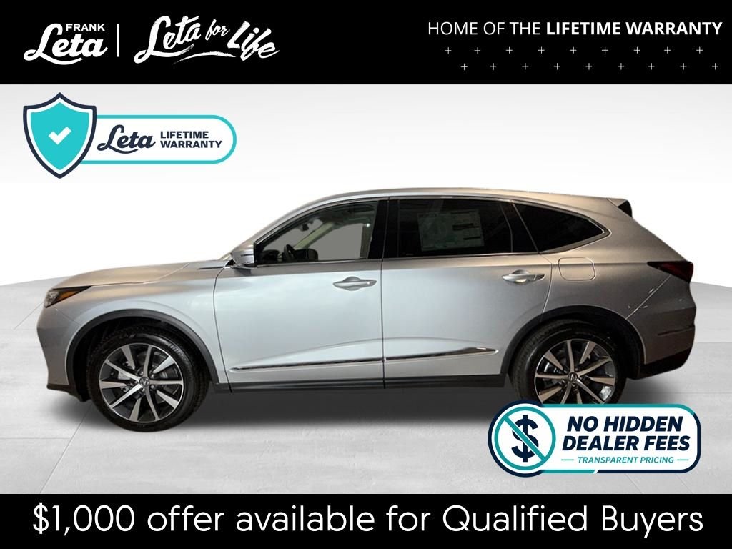 New 2026 Solar Silver Metallic Acura w/Technology Package image 2