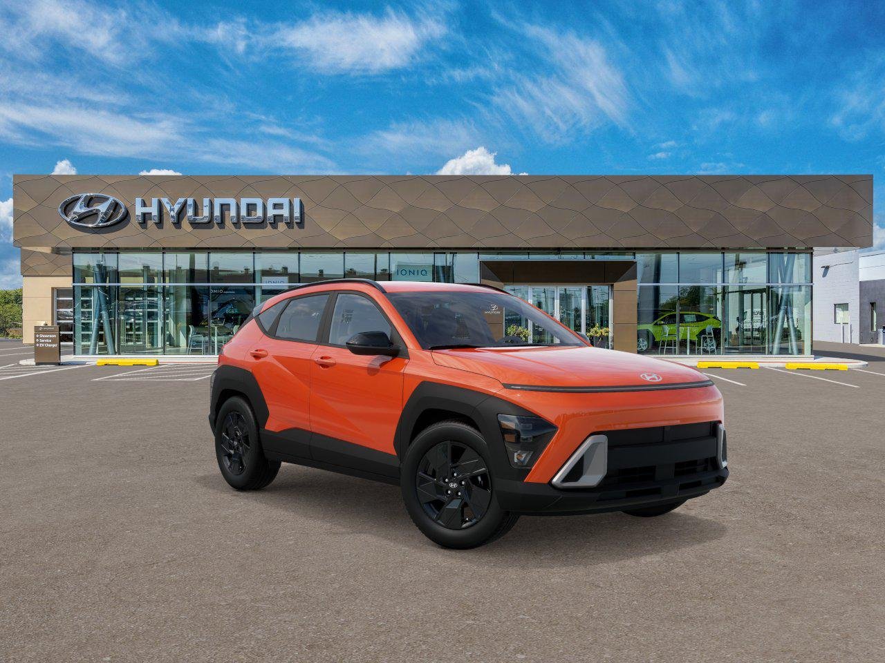 New 2026 Orange Hyundai SEL Sport FWD image 2