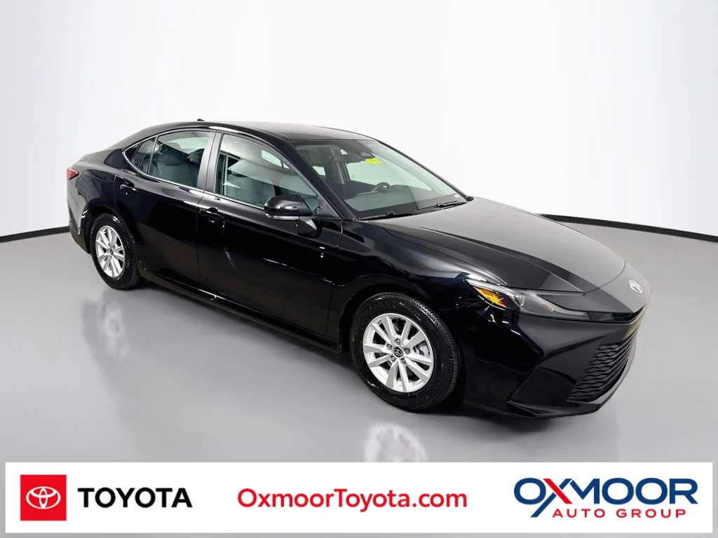 Used 2026 Midnight Black Metallic Toyota LE image 1
