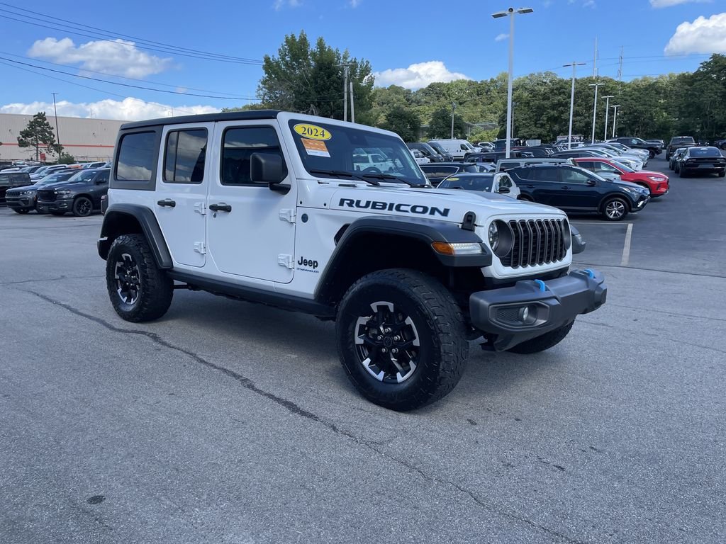 Used 2024 White Jeep Rubicon 4xe image 6
