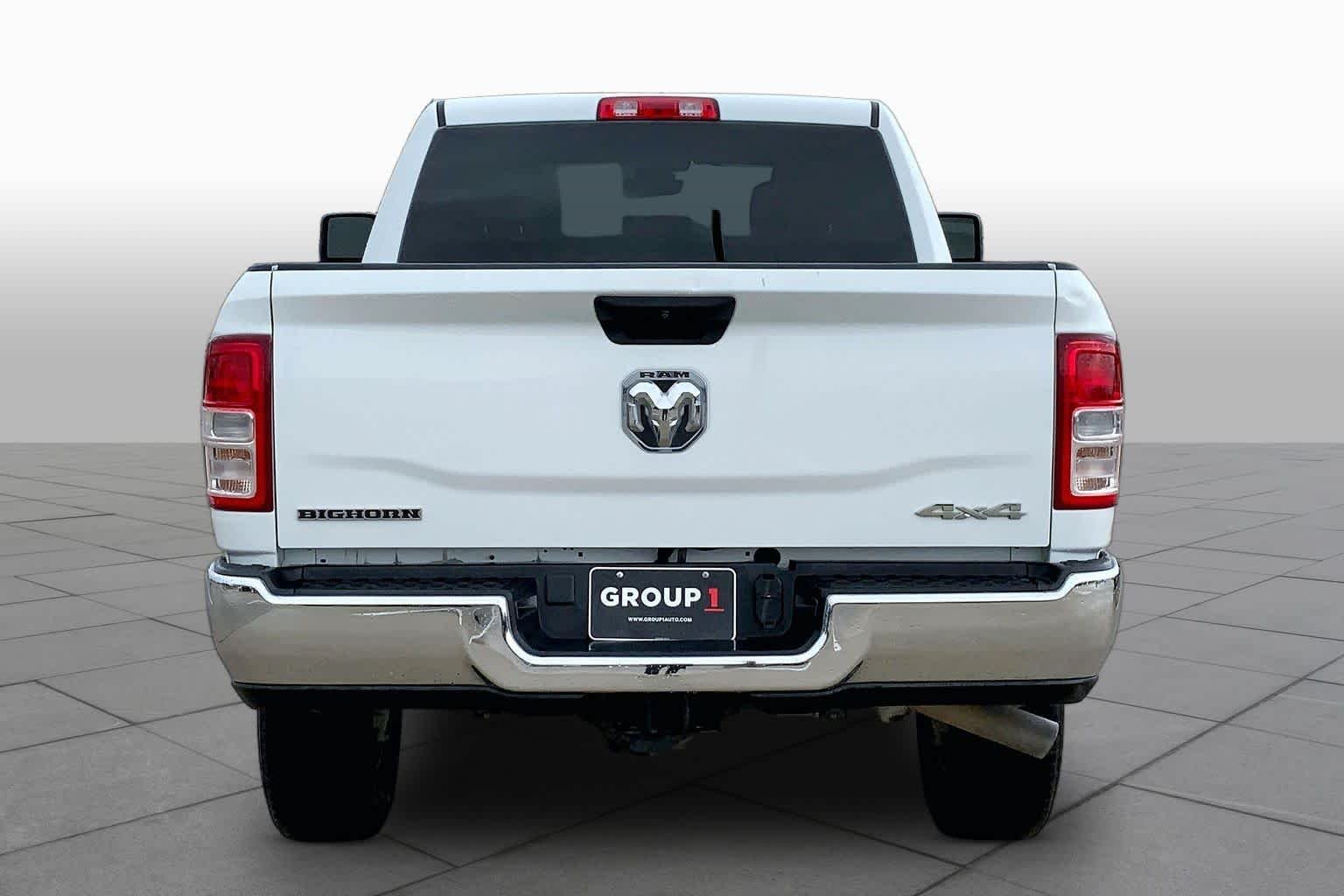 Used 2024 Bright White Clearcoat Ram Big Horn image 5