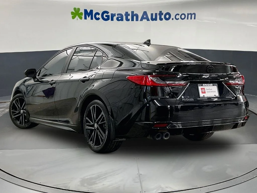 Certified Used 2025 Black Toyota XSE image 3