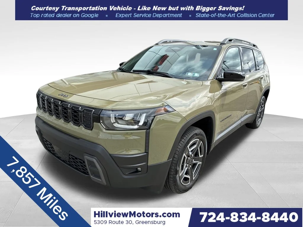 41 Exterior Paint 2026 Jeep Cherokee SUV / Crossover Four-Wheel Drive Continuously Variable Transmission