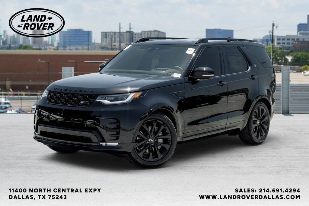 New 2026 Santorini Black Metallic Land Rover Dynamic SE image 1