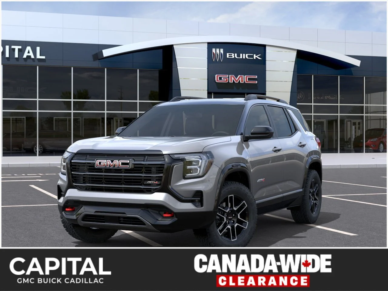 New 2027 Sterling Metallic GMC AWD AT4 image 1