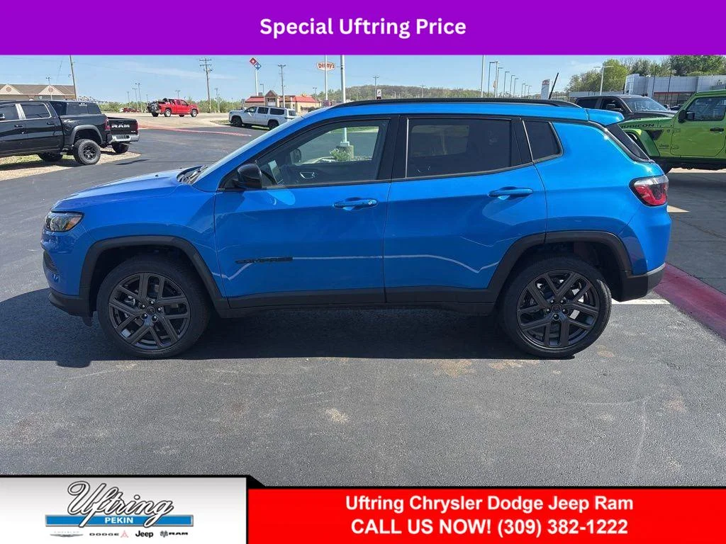 New 2026 Hydro Blue Pearlcoat Jeep Latitude Altitude image 1