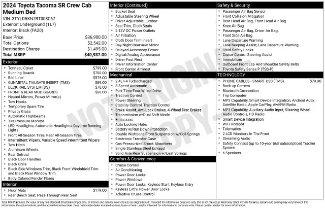 Used 2024 UNDERGROUND Toyota SR image 3