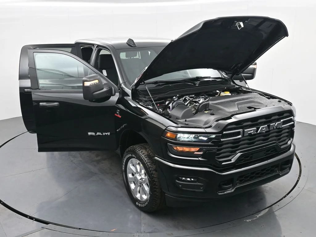 New 2026 Diamond Black Crystal Pearlcoat RAM Big Horn image 43