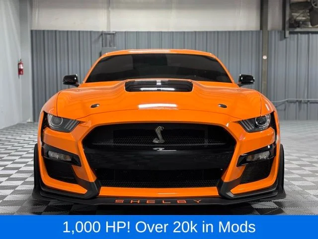 Used 2021 Orange Ford Shelby GT500 image 2