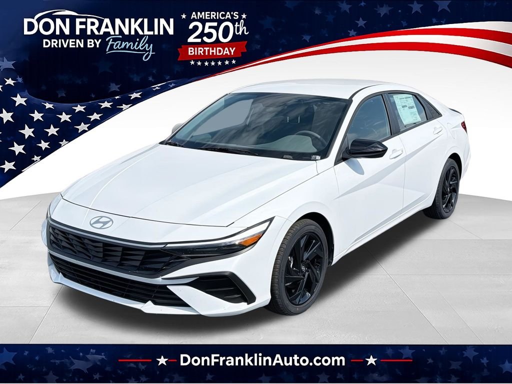 New 2026 White Hyundai SEL Sport image 1