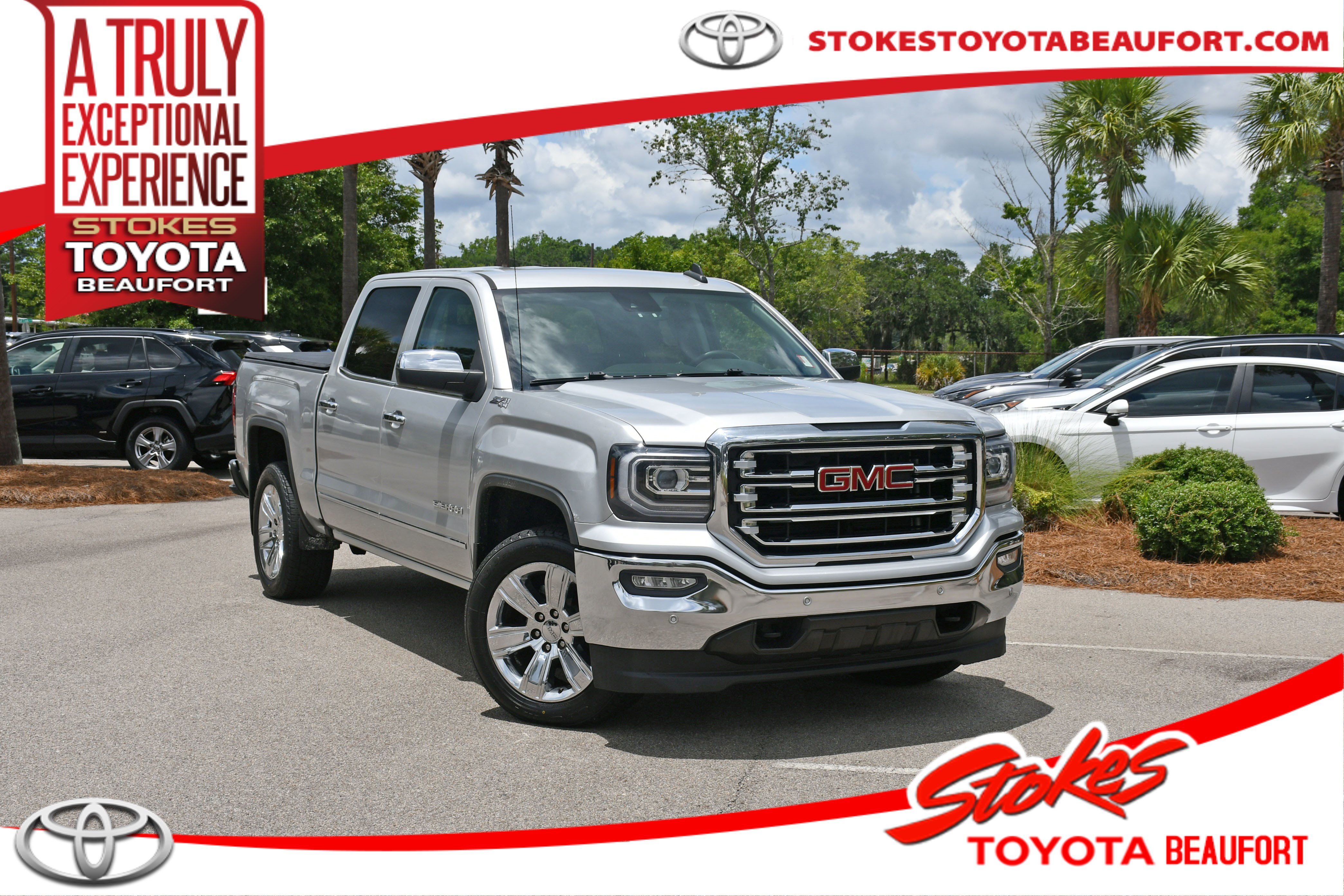 Used 2017 Silver GMC SLT image 1
