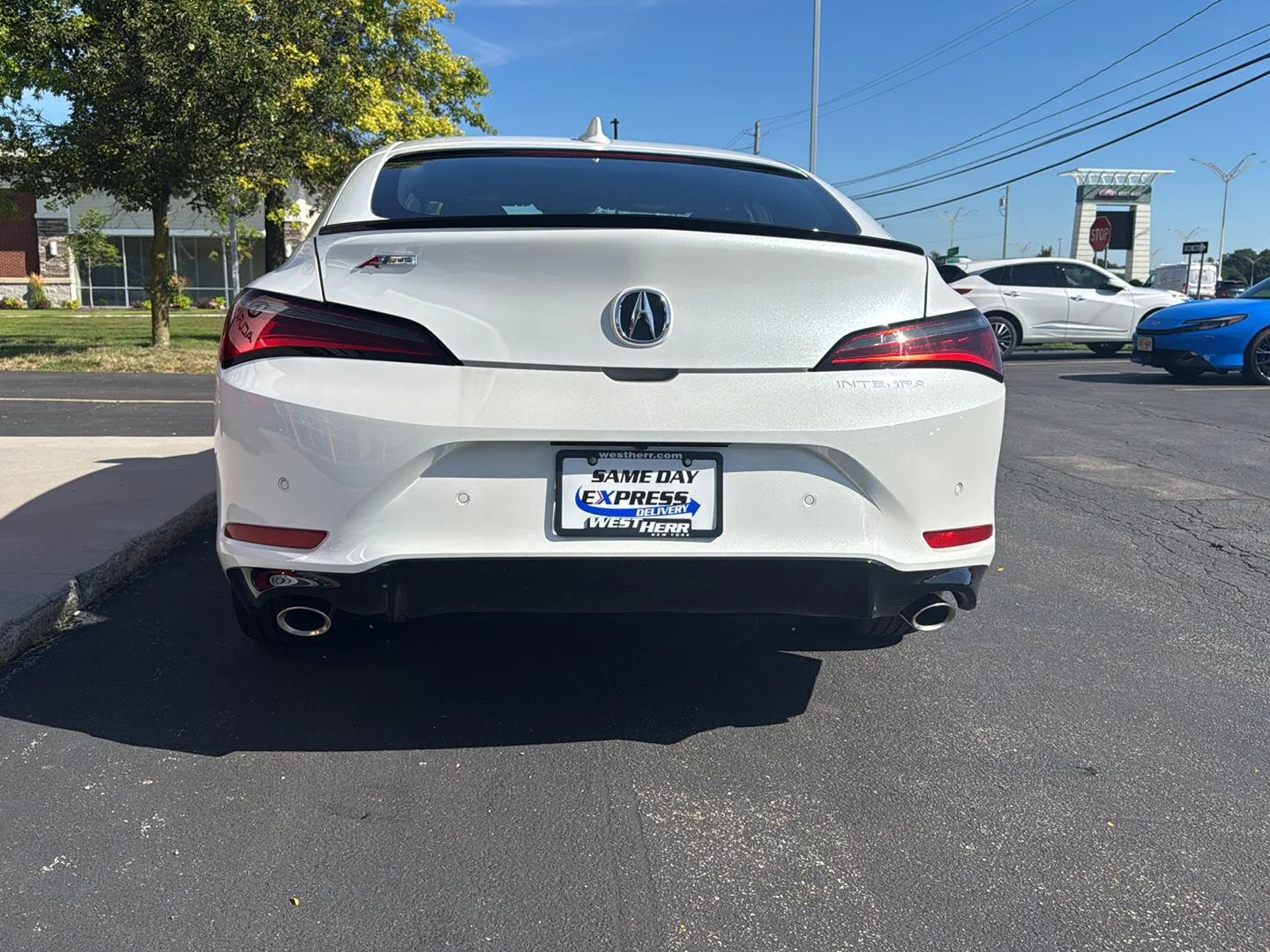 New 2026 Platinum White Pearl Acura w/Tech w/A-SPEC image 6