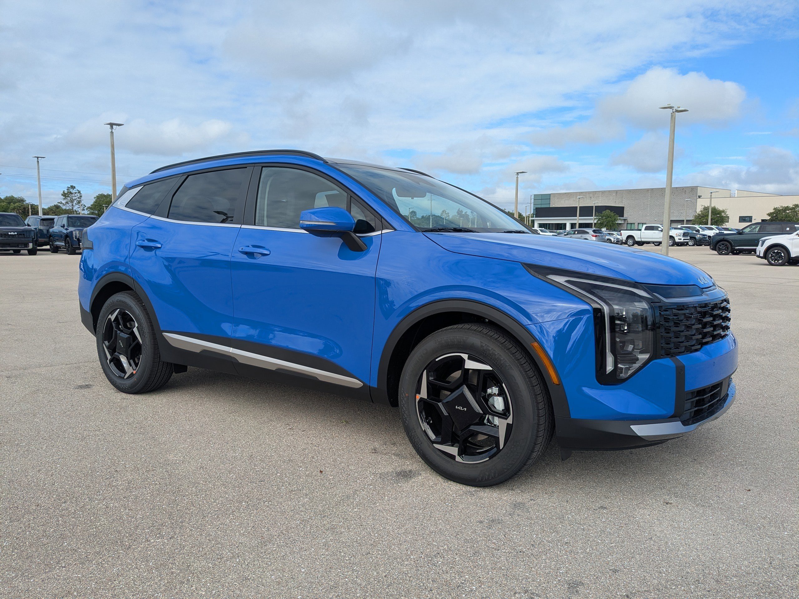 New 2026 Nebular Blue Kia EX image 2