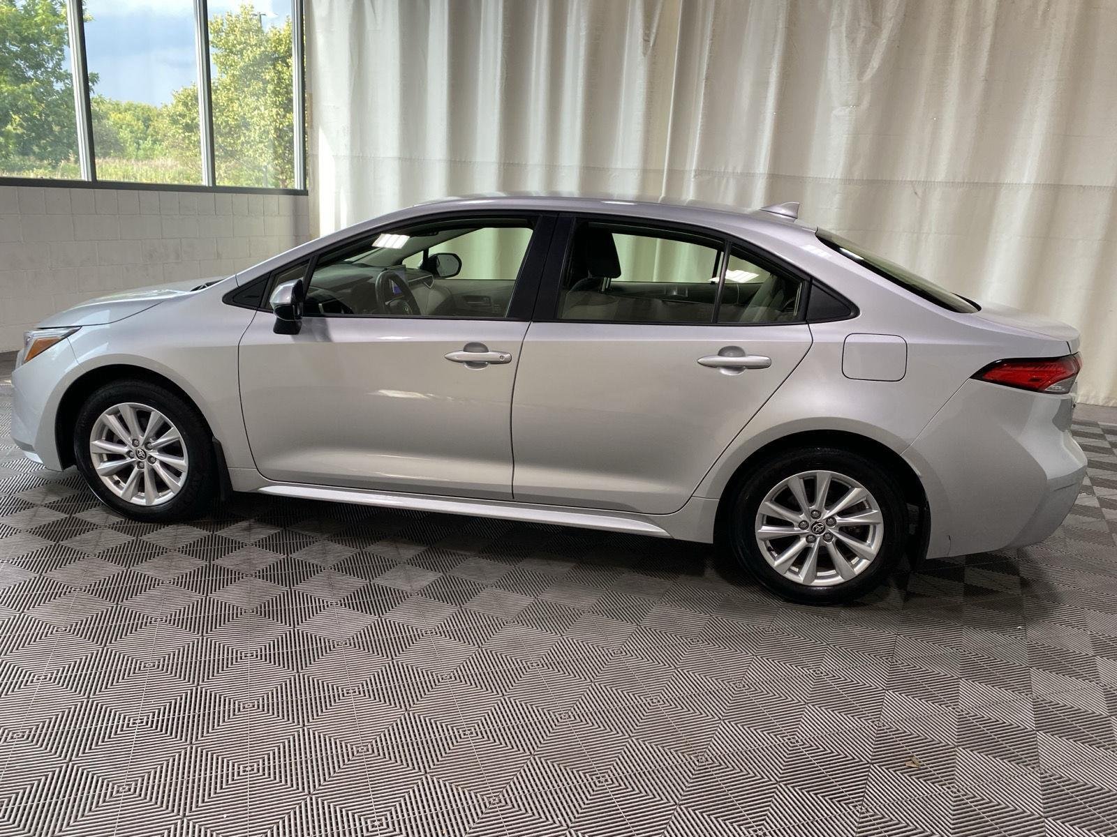 Used 2024 Classic Silver Metallic Toyota Hybrid LE image 4
