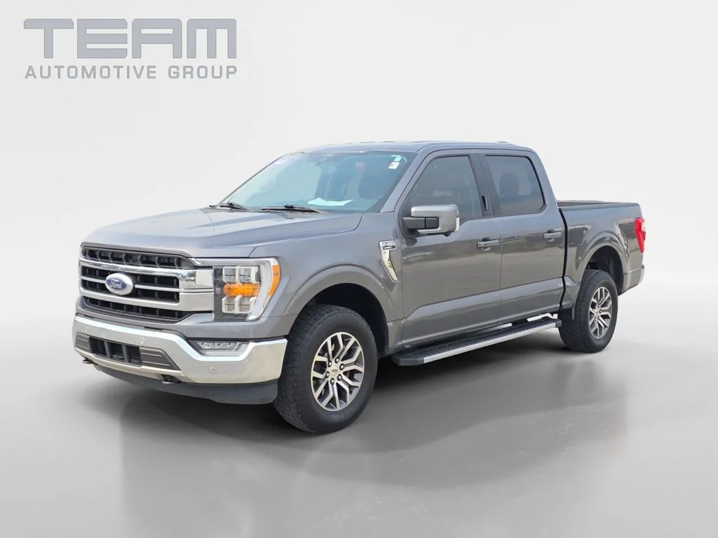 Used 2021 Gray Ford Lariat image 3