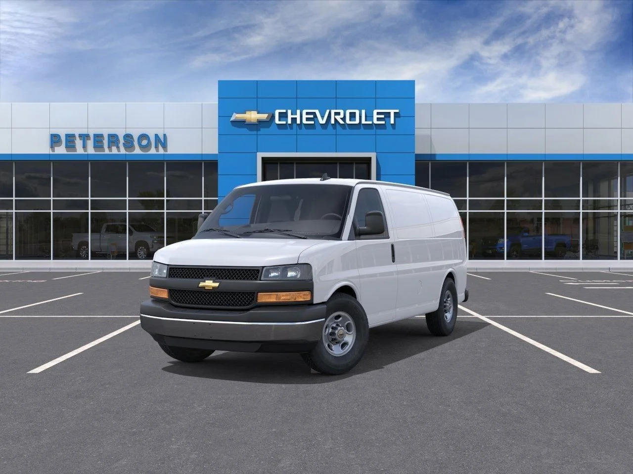 New 2025 White Chevrolet Work Van image 10