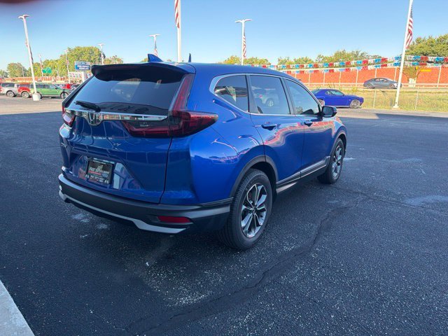 Certified Used 2020 Aegean Blue Metallic Honda EX image 3