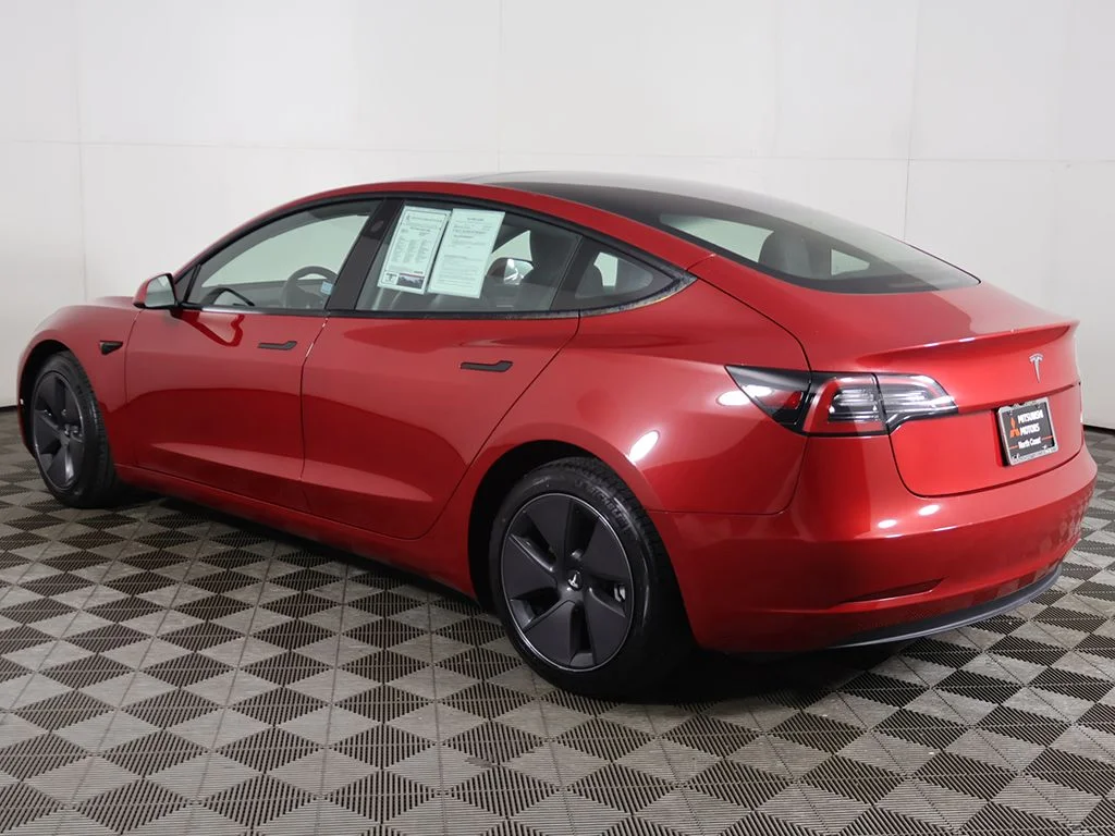 Used 2023 Red Tesla Base image 9