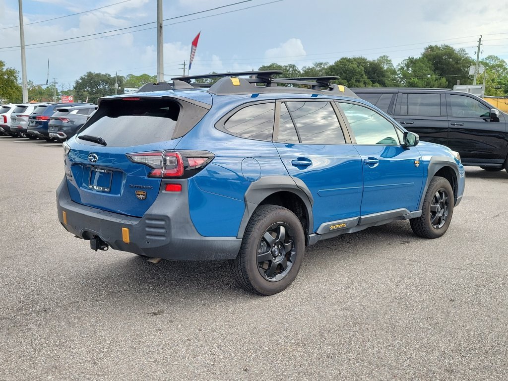 Used 2022 Geyser Blue Subaru Wilderness image 6