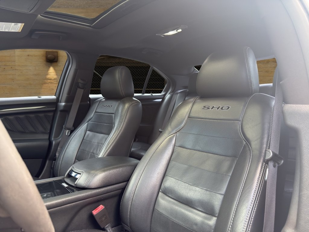 Used 2013 White Platinum Metallic Tri-Coat Ford SHO image 4
