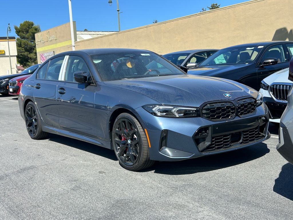 New 2026 Arctic Race Blue Metallic BMW M340i image 2