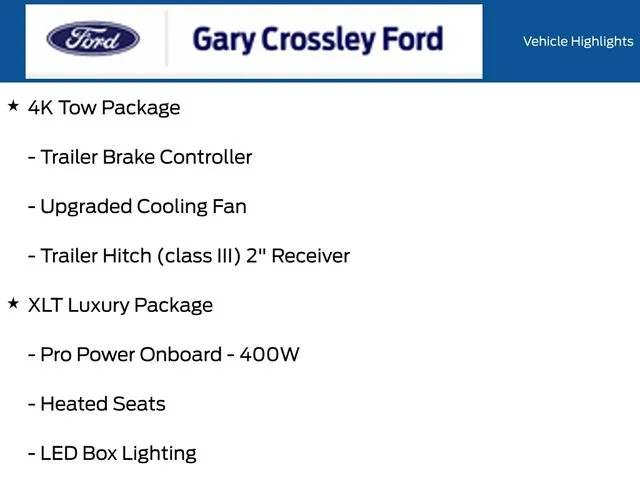 New 2026 Oxford White Ford XLT image 6