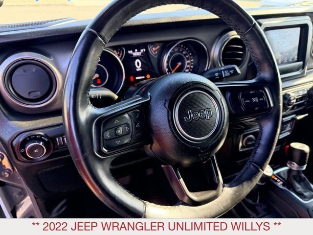 Certified Used 2022 Gray Jeep Unlimited Willys image 15