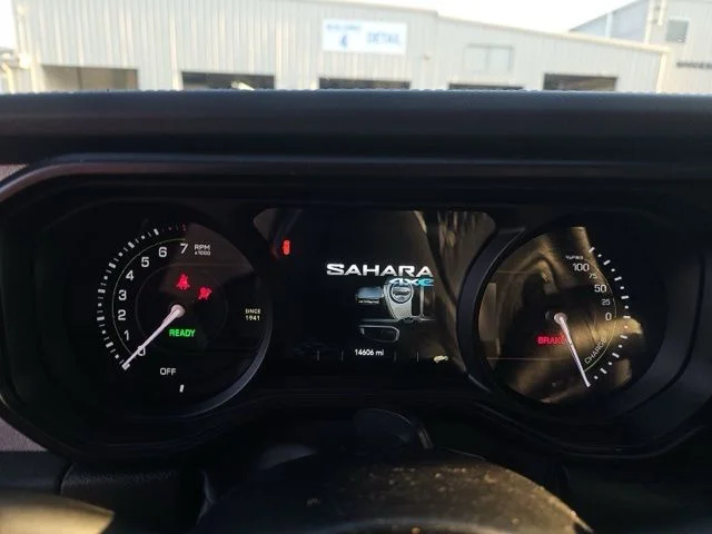 Used 2025 Red Jeep Sahara 4xe image 27