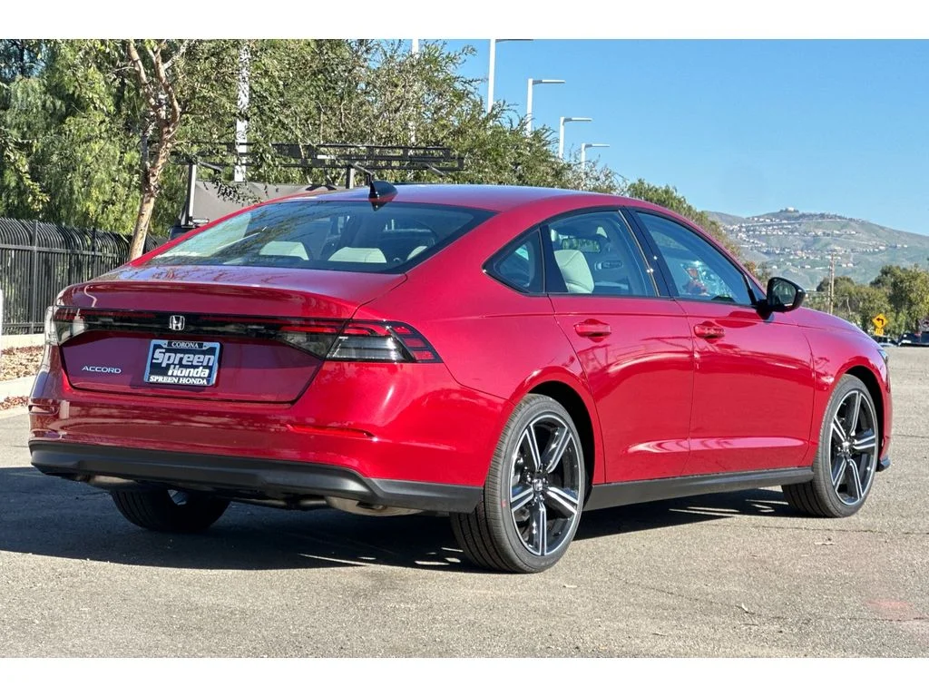New 2026 Radiant Red Metallic Honda SE image 4