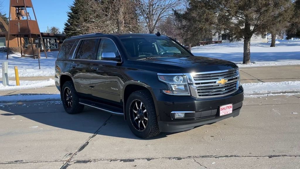 Used 2015 Chevrolet Tahoe LTZ with VIN 1GNSKCKC1FR667019 for sale in Oslo, Minnesota
