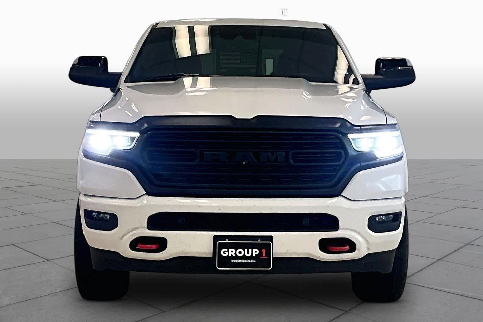 Used 2021 Bright White Ram Limited image 3