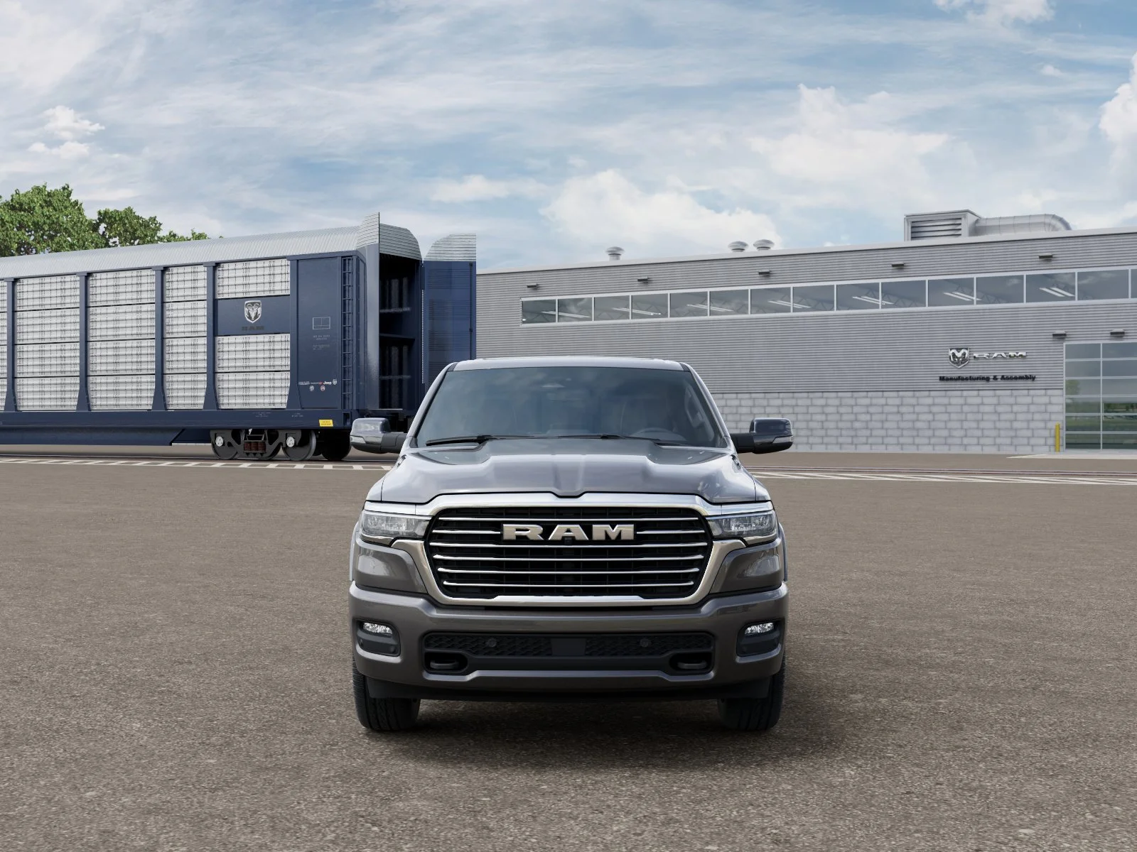 New 2026 Granite Crystal Metallic Clear-Coat Exterior Paint RAM Laramie image 6