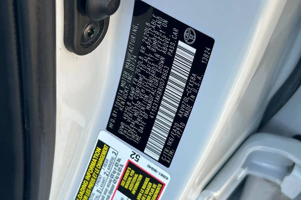 Certified Used 2024 White Toyota SE image 30